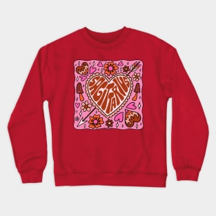 Sagittarius Heart Crewneck Sweatshirt